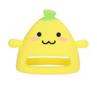 CFTGIW Banana Teething Glove Bright Color Exerc Hand Eye Coordination Cute Chewable Teether Glove Banana Teether GloveBanana Teething GloveSilicone