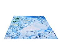 CFTGIW Bathroom Curtain with Hook Elastic Hanging Shower Curtain for Home Bathtub180x200cm Calm Adds Colorful Value to Polyester and Durable Elastic of The (180 * 200cm)