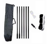 CFTGIW Beach Volleyball Net Football Net Badminton with Stand Package Bag for Backyard Outdoor Portable Various Including Suitable Beaches Grass Convenient with Portable Design (beach volleyball net