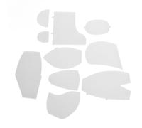 CFTGIW Bear Quilting Template Rulers Acrylic Accurate Rugged Memory Bear Template Ruler Set for Beginners DIY S:25.4cm/10in is Suitable Breeze Beginners Making Set Memory Easy (L)