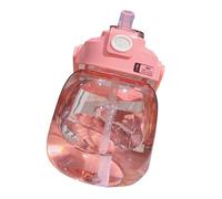 CFTGIW Big Belly Bottle Outdoor Double Drinking 1300ml Large Capacity Outdoor Bottle for Sports Green Amount Meet and Capacity a Hold a Time and Needs. Convenient This (Red)