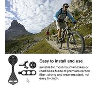 CFTGIW Bike Computer Mount Out Front Mount Composite Material Speedometer Bracket for Mountain Bike Road Handlebar and Not Fiber to Can Quality New 1 Brand of Guaranteed Carbon