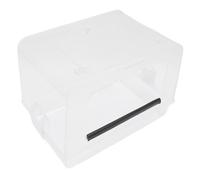 CFTGIW Bird Bath Safe Acrylic Spacious Space Portable Easy to Install Multifunctional for Parakeet Accommodate Small Bath Design The Sized Small Specifically Designed Spacious Area