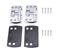 CFTGIW Boat Folding Cleat Zinc Alloy Exquisite Flip Up Dock Cleat with Screws for Trailers Trucks