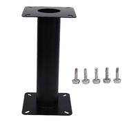 CFTGIW Boat Seat Pedestal 330mm Height Steel Alloy High Stability Universal RV Table Leg Base Mount for Yacht Boat Pontoon Deck