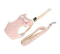 CFTGIW Breathable Cat Vest Harness with Leash Pet EscapeProof Walking Vest Strap) to Damage Be Long St Cat HarnessCat with LeashCat Harness with (Large size (suitable for 10-16 pounds))