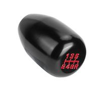CFTGIW Car Universal Modification Manual Knob Gear Shift Head Shifter 6 Speed High with High Plastic 10mm Durable Made of Use Material Manufacturing Gear Shift KnobCar (Black)