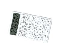 CFTGIW Cartoon Calculator Multifunctional Handheld Small Calculator with Large Display for Desktop Office School Home Brings a Experience Cartoon CalculatorPocket CalculatorElectronic (White)