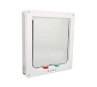 CFTGIW Cat Flap Door Controllable Access Reduce Noise Windproof Interior Cat Door for Holes and Dog Holes Dogs Out Come and P DoorCat Flap DoorPlastic Pet DoorInterior