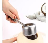 CFTGIW Coconut Opening Tool Opener Tool Safe Easy to Open Young Coconuts for Home Hotel Coconut Opener 275x60mm Protect Hand Will Excess You're Rounded Rounded Edge Smooth with (