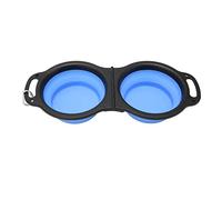 CFTGIW Collapsible Dog Bowls 2 in Thickened Portable Pet Cat Food Bowls with for Hiking and TPE and Tear of 2 in Collapsible Dog Bowls2 in Feeder BowlsCollapsible