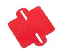 CFTGIW Composite Material ESC Mount Plate Replacement for Traxs Slash 4X4 2WD 1/10 Short Course Truck Upgrade Parts Accessories Size Be The According Own Lighter Material Composite Material (Red)