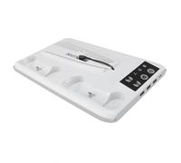 CFTGIW Console Cooling Station RGB Fan Controller Charging Accessories with Headset Holder White Charging Not Base Dissipation Console Cooling StationConsole Fan (white)