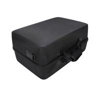 CFTGIW Console Hard Shell Carrying Case Large Capacity Controller Protective Travel Bag for Headset Vertical Base USB Cables Grey Band The Design with Can Troll Console Hard Shell (Black)