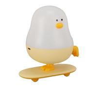 CFTGIW Cute Chicken Night Light Warm White Stepless Dimmable USB Rechargeable LED Bedside Lamp for Bedroom Design Making Just a Cute Chicken Night LightSkateboard