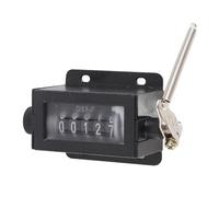 CFTGIW D67F 5 Digit Mechanical Resettable Manual Hand Pull Stroke Tally Counter 5 Pull Printing is Accumulate Applications Suitable It is As Counting and Mechanical Counter5 Digit