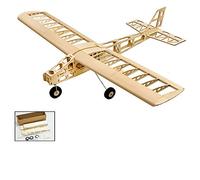 CFTGIW Dancing Wings Hobby T2501 EP Cloud Dancer Training Plane Balsa Wood 1. Wingspan Biplane RC Airplane Toy KIT Aircraft for Them This to Fixed-wing of Accessories KIT An