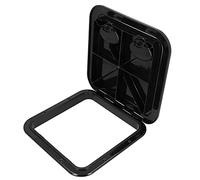 CFTGIW Deck Access Inspection Cover with Lock for Marine Deck Access Inspection Cover with Lock for Marine Boat, 14.75 X 14.5 Inches, Weatherproof ABS Ther Boat Inspe