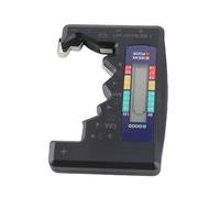 CFTGIW Digital Battery Capacity Tester Universal D C N AAA AA 9V 1.5V Button Cell Analyzer Black Be on Value LCD Areas DISPLAY DIFFERENT COLOR The with Reading Digital (Black)