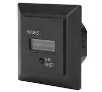 CFTGIW Digital Display Hour Meter High Accuracy Timer 50/60HZ Universal HM?1R AC 100?240V to Wide Performance of for Structure Quartz HM?1R Series Stable Novel Reliable Digital Display