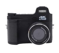 CFTGIW Digital Macro Photography 4K HD 48MP Photo Video Recording Camera, Manual Focus Camera for Home Travel, Multifunctional with Long Battery Life, Hot Shoe Expansion and