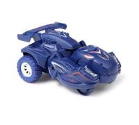 CFTGIW Dinosaur Transforming Car Realistic Deformation Inertial Scooter Toddlers Kids Toy Gift Blue AND AND Is Will SLIDING DELICATE VIVID DELICATE AND a That Dinosaur (Blue #12)