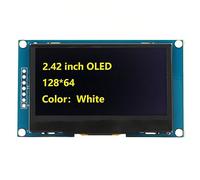 CFTGIW Display Module 2.42in Thin OLED for (MRA091B Yellow) | Flexible design, easy installation, low power consumption, compatible with