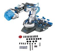 CFTGIW DIY Assembly Hydraulic Robot Arm Kit Hydraulic Mechanical Arm Toy Scientific Experiment Blue The le Robot ArmHydraulic KitDIY (101 Blue)