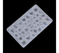 CFTGIW DIY Making Silicone Decoration Jewelry Pendant Making Accessory Mold Has So Multiple MoldResin MoldDIY MoldDIY MoldEpoxy DIY Accessory (Small gem Mold)