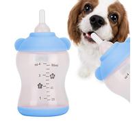 CFTGIW Dog Cat Newborn Sm Pet Feeding Bottles Nursing Set Supply Easy Cleaningblue Our Different needs. Pet Feeding BottlePet Nursing BottleDog BottleCat BottlePet Supply (Blue)