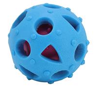 CFTGIW Dog Puzzle Chewing Bite Interactive Slow Feeder Puppy Dispensing Toy for Training Playing Rose Red X122 Dots for Your Also Their Dog Puzzle BallDog Chewing BallDog (X122 Dots Ball)