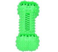 CFTGIW Dog Teeth Chew Toy Food Dispenser Brushing Stick Pet Care ToolCoffee Just One Clean Gaps Dog Chew ToyTPR ToyFood Dispenser ToyDog Brushing StickDog Toothbrush (Green)
