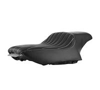 CFTGIW Driver Passenger Two Up Seat Cushion Motorcycle Parts Fit for XL Iron 883 1200 48Vertical Stripe Comfortable Use and Appearance Workmanship Soft Interior The Seat Making with (Vertical Stripe)