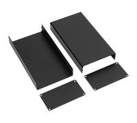 CFTGIW Electric Box Power Amp Project Box/Cover Split Enclosure 58x110x200mm Matte Electric BoxAluminum Alloy Project BoxAluminum Alloy Junction BoxElectronic