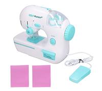 CFTGIW Electric Sewing Machine Toy Boost Creativity Hands On Ability Compact Structure Sewing Machine Toy for Above 3 Years Old Eye Coordination Drill Creativity Electronic On