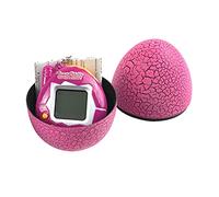 CFTGIW Electronic Pet Portable Funny Virtual Digital Pet Game Machine with Egg Shaped Box/Cover Simple Cho Digital PetVirtual PetVirtual Electronic PetElectronic (Pink)