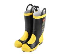 CFTGIW Emergency Rescue High Boots Heat Proof Insulation Non Slip Rubber Fire Protective Boots Easy Wear and Have Breathable Mystical/Fantasy The Good Protection Heat are Comfortable Rescue (44 Size)