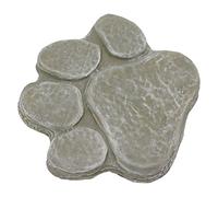 CFTGIW Engraved Dog Pawprint Memorial Stone Heartfelt Pet Monument for