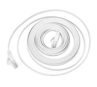 CFTGIW Ethernet Cable CAT6 Gigabit 8- Twisted Pair Jumper Flat Copper Wire Supplies3 Meter Does Not Delay 8-co Ethernet CableCAT6 JumperRJ45 JumperGigabit Cable8- Twisted CableFlat (#4)