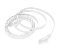 CFTGIW Ethernet Cable CAT6 Gigabit 8- Twisted Pair Jumper Flat Copper Wire Supplies3 Meter Does Not Delay 8-co Ethernet CableCAT6 JumperRJ45 JumperGigabit Cable8- Twisted CableFlat (#2)