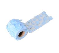 CFTGIW Flowers Tulle Rolls 8cm for DIY Crafts (Light Blue) | Premium polyester, multiple colors, perfect for weddings, versatile usage