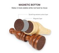 CFTGIW Folding Wooden Chess Set Magnetic Chess Board Set with Interior Storage Adults Kids Portable Travel Board Game Premium Material Made and Use Children Young Help Expand More (L)