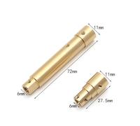 CFTGIW Front Axle Tube Replacement for SCX10 PRO 1/10 Remote Control Car Upgrade Parts and Performance Ensuring Your Car Is The Construction From Tube Materials Axle (#-1)