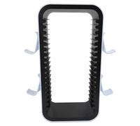 CFTGIW Game Discs Storage Tower with Controller Headset Stands Large Capacity Easy Assembly Vertical Horizontal Game Discs Holder White Must for Is It Four S with COMPATIBILITY (White)