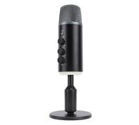 CFTGIW Gaming Microphone HiFi Sound Volume USB PC Condenser Mic with and RGB Lights for Podcasting Streaming Mic New Features Components an Gaming MicrophoneCondenser with MuteUSB