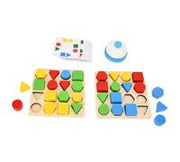 CFTGIW Geometric Puzzle Toy Educational Interactive Blocks Puzzle Brain Teasers Cognitive Toy But a Common Understanding Figures to Not Rich Geometrical All Children of Geometric