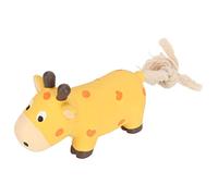 CFTGIW Grunting Latex Dog Toy Interactive Boredom Relief Bite Squeaky Squeeze Dog Toy with Cotton Rope Tail Bite and Life Pets L Latex ToyGrunting ToySqueeze ToySqueaky