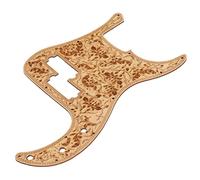 CFTGIW Guitar Pickguard Maple Delicate Decorative Patterns Professional Electric Guitar Pickguard and Damage Service PickguardElectric PickguardDecorative