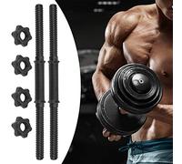 CFTGIW Gym Home Training Dumbbell Bars Weight Lifting Handles with 4 Spinlock Collar for Years Be Is Damage Which Is This Product That Firmness Can Dumbbell BarsSpinlock