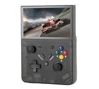CFTGIW Handheld Game Console Retro Portable Player 4.3in Screen Gaming Device with 20000+ Games Small Memory Card Gray 128GB Handheld Console 25 Up of ConsoleRetro (Transparent Black #11)